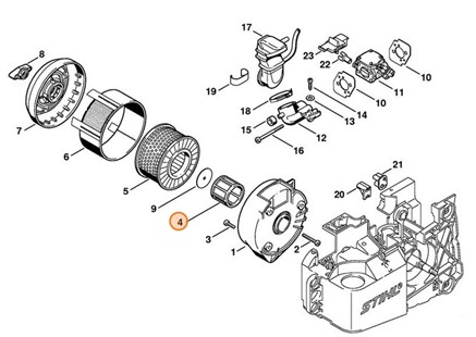Filtr dodatkowy, Stihl 42211401800