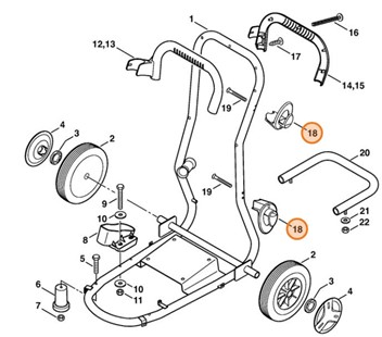 Mocowanie, Stihl 47477915400