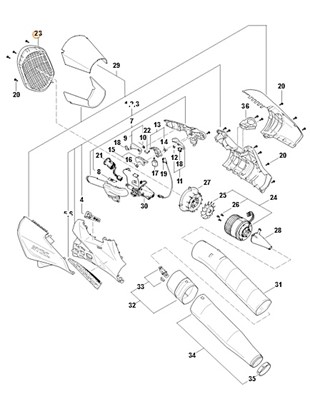 Kratka ochronna, Stihl BA017068000