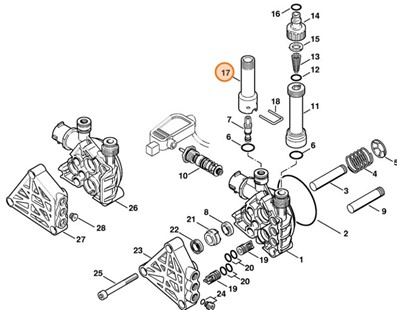 Element łączący, Stihl 47387016501