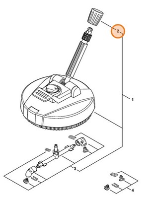 Nakrętka zaciskowa, Stihl 49157112600
