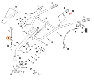 Nakrętka, Stihl 62507160300