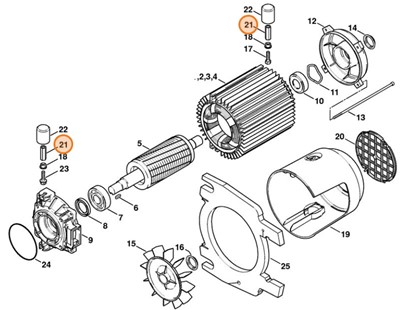 Trzpień, Stihl 47576081800