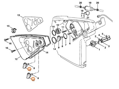 Pokrętło, Stihl 47525102001