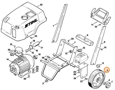 Koło, Stihl 47167913600