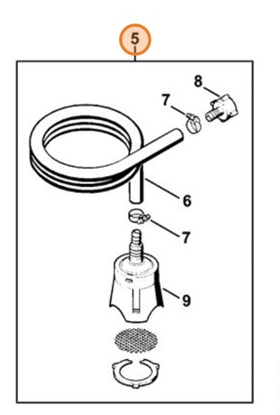 Wąż ssący, Stihl 49105000500