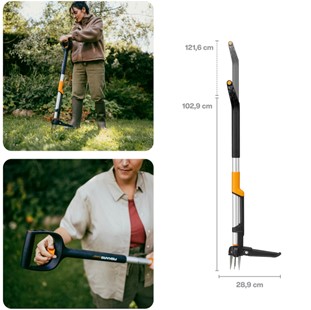 WYRYWACZ NARZĘDZIE DO WYRYWANIA USUWANIA CHWASTÓW WYCINAK FISKARS X-series, Fiskars 1080510