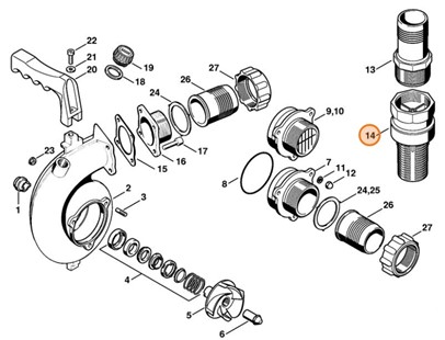 Przeciwzwrotny zawór ssący, Stihl 47027004700
