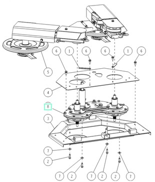 Obudowa przekładni, Orec 0360-51000