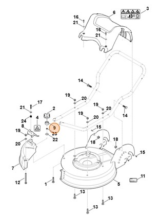 Odbojnik, Stihl 63617064400