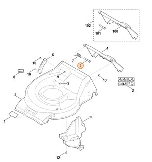 Sworzeń, STIHL 63507065901