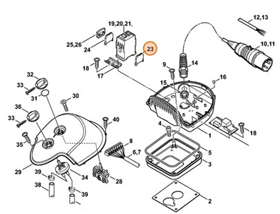 Listwa zaciskowa, Stihl 47474312900