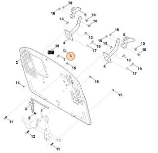 Pokrętło, Stihl 61707601800