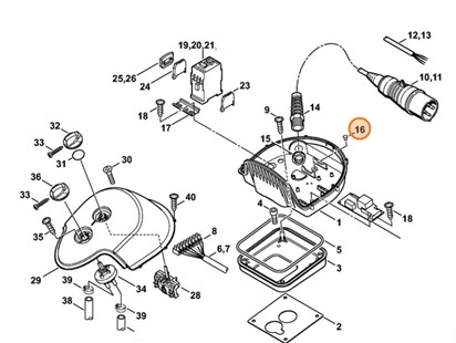 Zatyczka, Stihl 47474322300