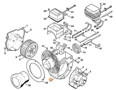 Obudowa wentylatora, Stihl 47125200900