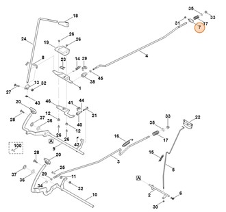 Sworzeń, Stihl 61407039010