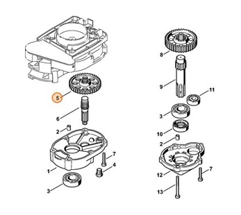 Koło zębate, Stihl 43136420100