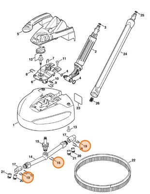 Ramię, Stihl 49005050905