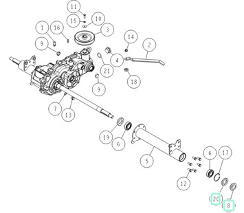 Uszczelniacz AP 30.47.7 (SF 600D), Orec 0244-08000