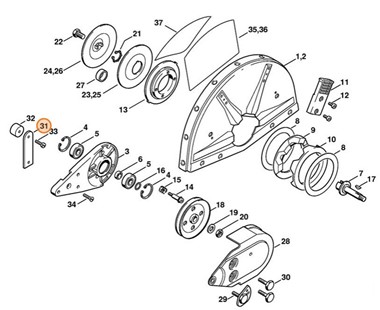 Przypora, Stihl 42017906005
