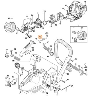 Króciec kątowy, Stihl 42241223900