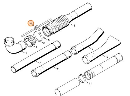 Mocowanie, Stihl 42037088201