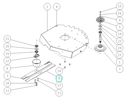 Ostrze, Orec 80-1445-821-00