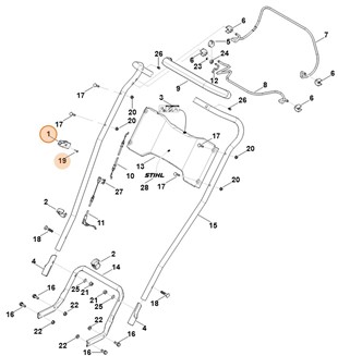 Prowadnica linki, Stihl 00007603801