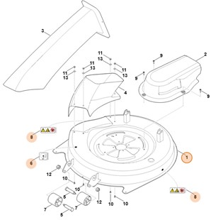 Obudowa, Stihl 61407008512