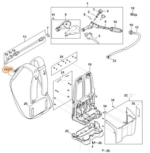 Pas nośny, Stihl 48547109003