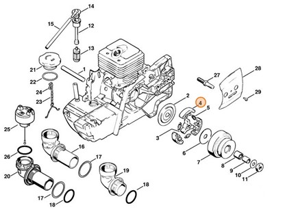 Rozpieracz odśrodkowy, Stihl 11081601501