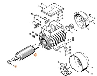 Wirnik, Stihl 47066001106