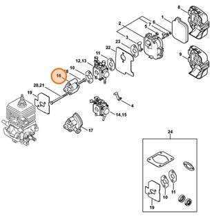 Kołnierz pośredni, Stihl 42291211601