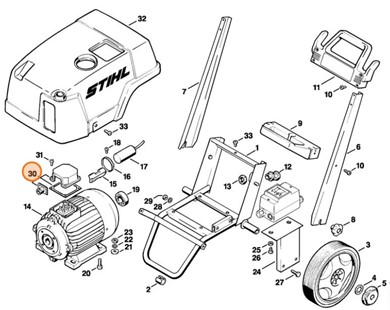 Pokrywka, Stihl 47166020900