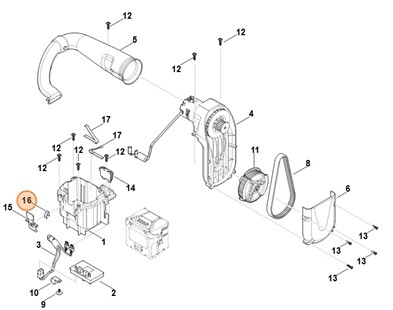 Sprężyna, Stihl 63114358700