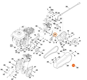 Sprężyna kątowa, Stihl 62507165602