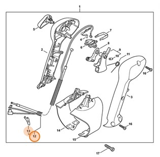 Linka gazu, Stihl 42441801113