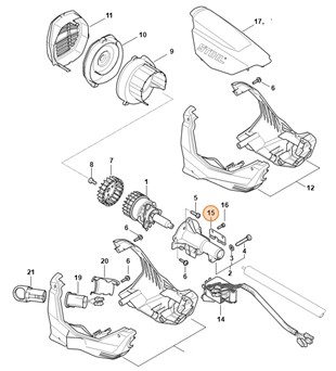 Klamra, Stihl 48674310200
