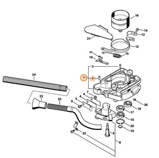 Obudowa sprzęgła, Stihl 43131600650
