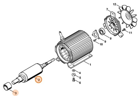 Wirnik, Stihl 47246001100