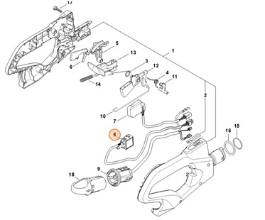 Przełącznik, Stihl 48694300502