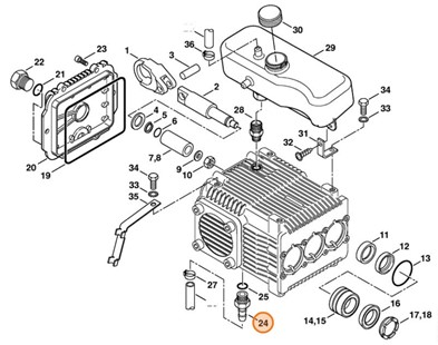 Przyłącze węża, Stihl 47477083900