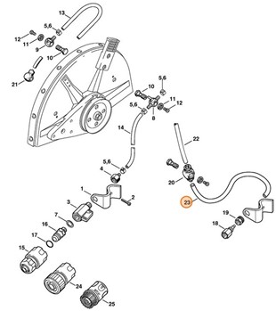 Wąż 340 mm, Stihl 00009895215