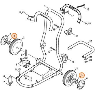 Pierścień zębaty 25x0,5, Stihl 94516212935