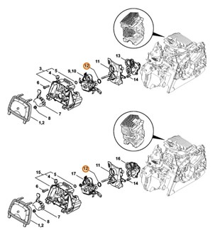 Tulejka, Stihl 11391411801