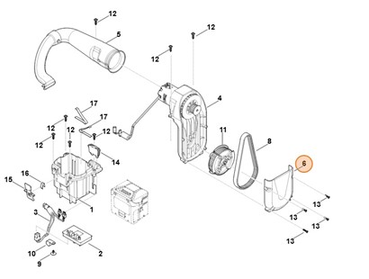 Pokrywa, Stihl 62917173605