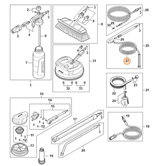 Wąż, Stihl 49105005200