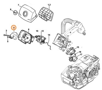 Komora udarowa, Stihl 11451204100