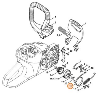 Taśma hamulcowa, Stihl 12501605400