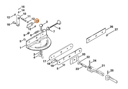 Rygiel/zatrzask, 52027533501